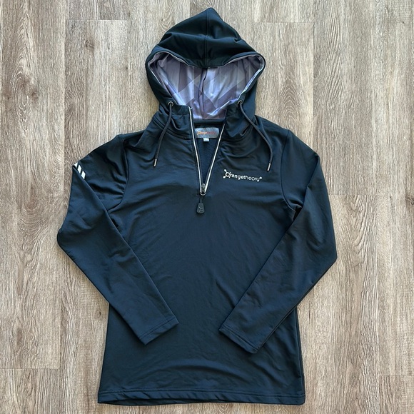 Orangetheory | Tops | Orangetheory Otf Quarter Zip Hoodie | Poshmark